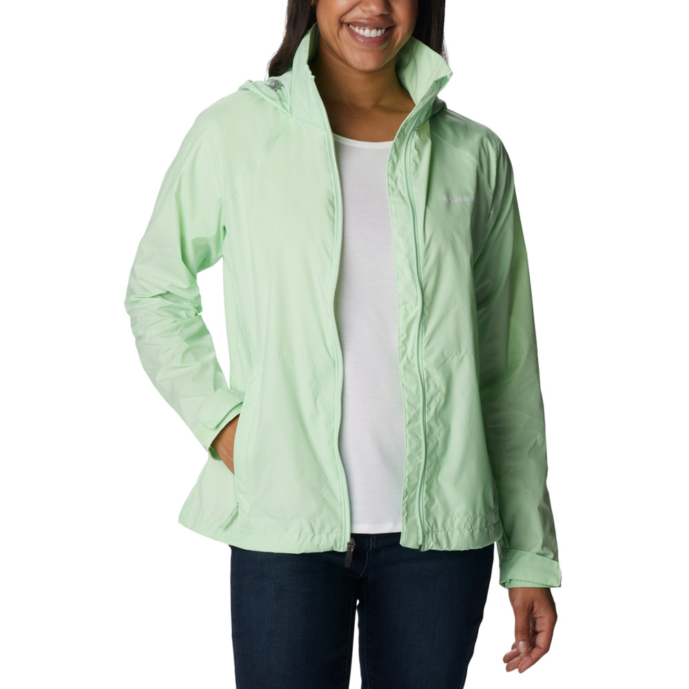 EUC Columbia Light Green Women's Jacket size XXL